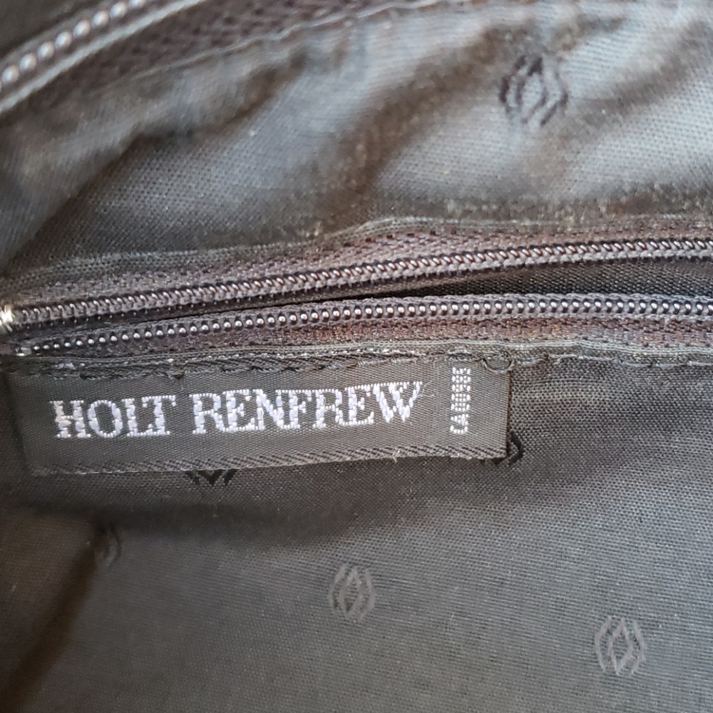 Vtg Holt Renfrew Leather Purse - Picture 5 of 7